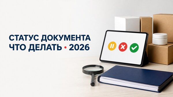 Проверка статуса сертификата или декларации соответствия в реестре 2026